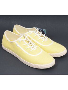 Toms  Women's 10 Carmel Sunshine Colorful Heritage Canvas Yellow Sneakers Vacay